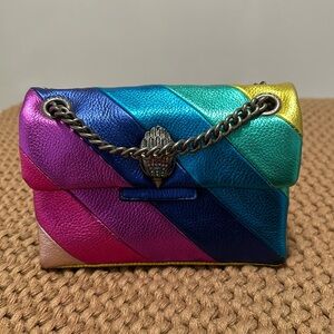Mini Kurt Geiger bag, rainbow bag